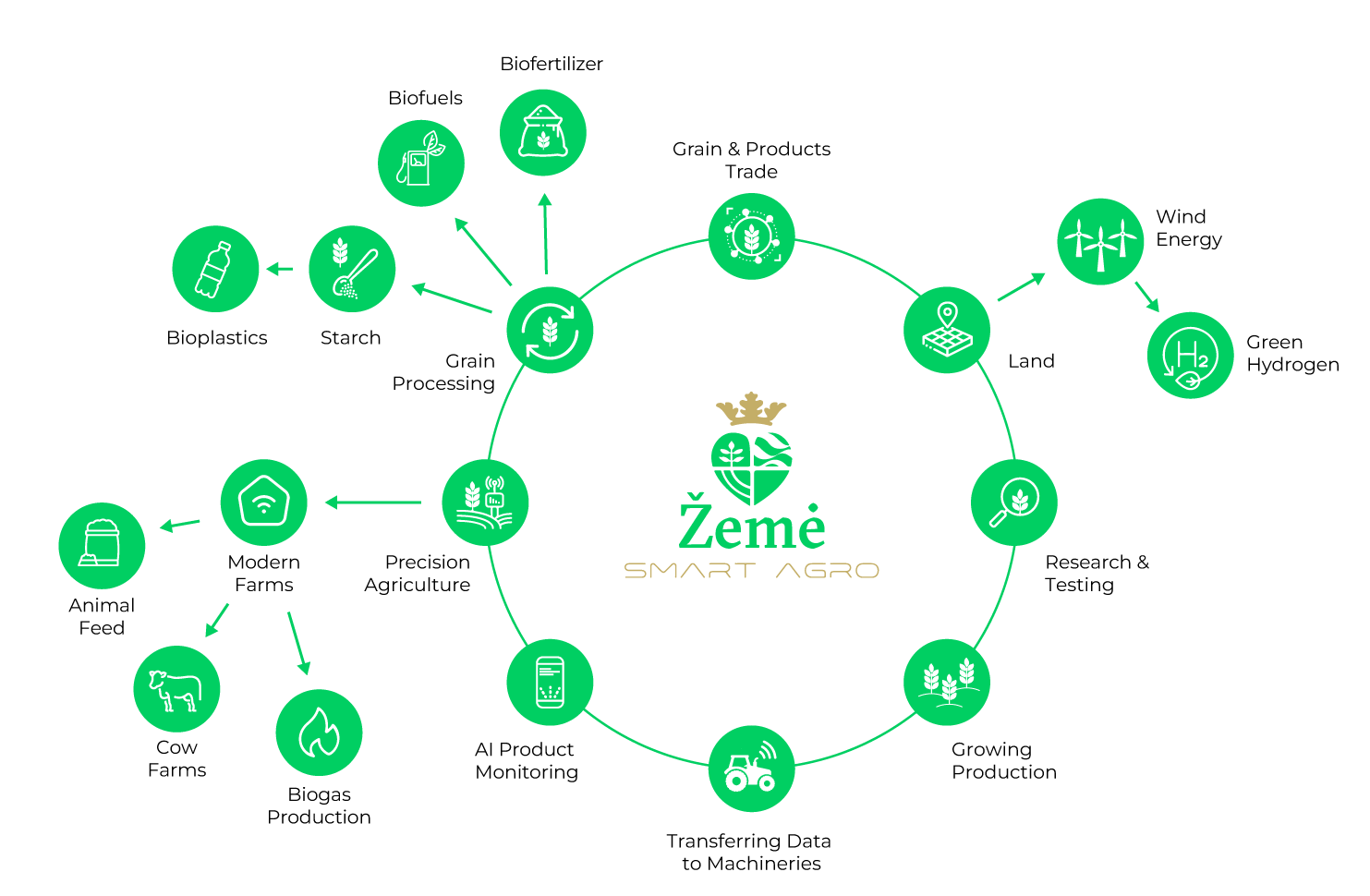 Zeme Full Cycle Diagram Bold